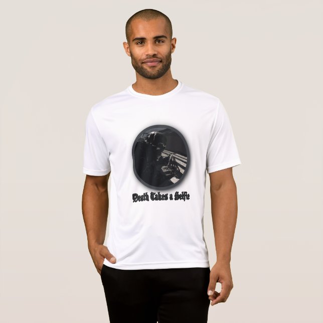 Camiseta Morte leva uma selfie (Frente Completa)