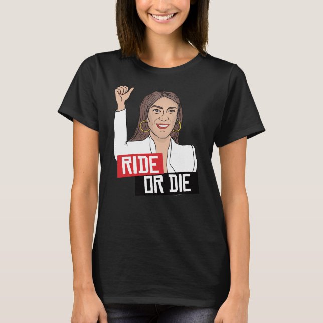 CAMISETA MORTE OU CAVALGAR AOC (Frente)