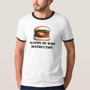 Camiseta Morte pelo cheeseburger