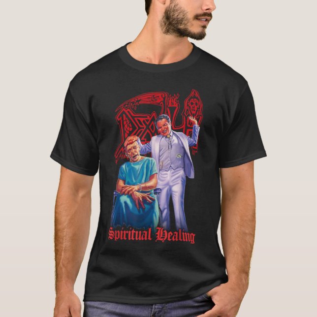Camiseta Morte por cicatrização espiritual (Frente)