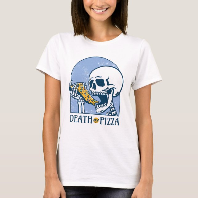 Camiseta Morte por Pizza (Frente)