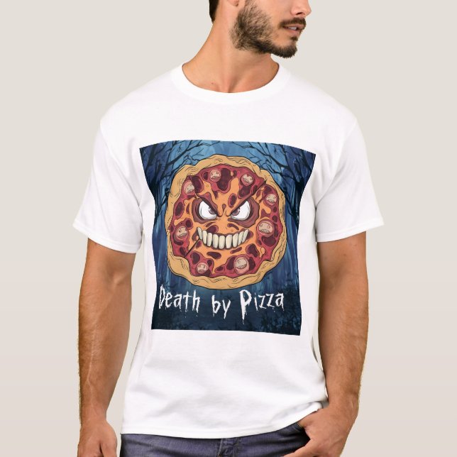 Camiseta Morte Por Pizza (Frente)