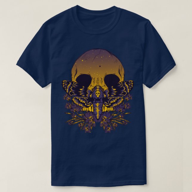 Camiseta Morte Roxa (Frente do Design)