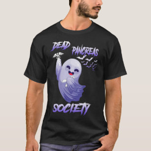 Camiseta Morto de Sensibilização do Diabetes Pancreias Soci