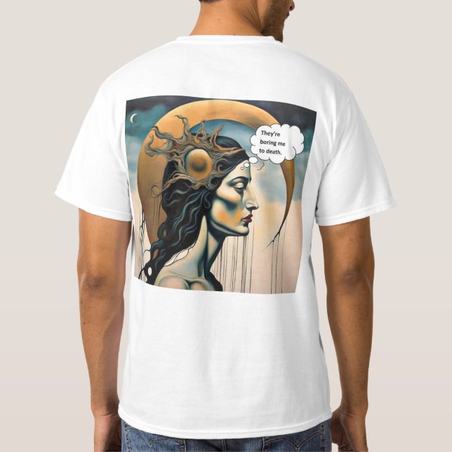 Camiseta Morto de tédio (Verso)
