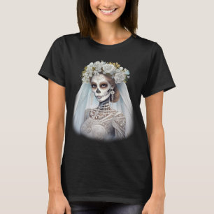 Camiseta Morto de vida noiva horrorosa