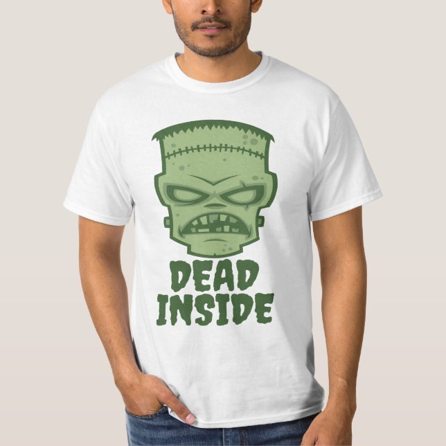 Camiseta Morto Dentro Frankenstein Monster (Frente)
