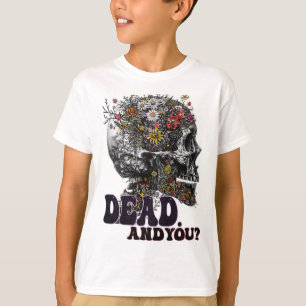 Camiseta Morto E Sua Cabeça De Dia de as Bruxas engraçado C