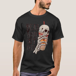 Camiseta Morto Halloween Latte Internacional Café D