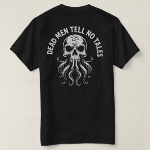 Camiseta Morto Homens Não Dizem Tales Pirata Design