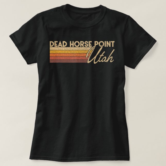 Camiseta Morto Horse Point State Park Utah (Frente do Design)