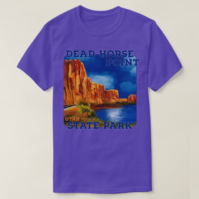 Camiseta Morto Horse Point State Park Utah (Frente do Design)