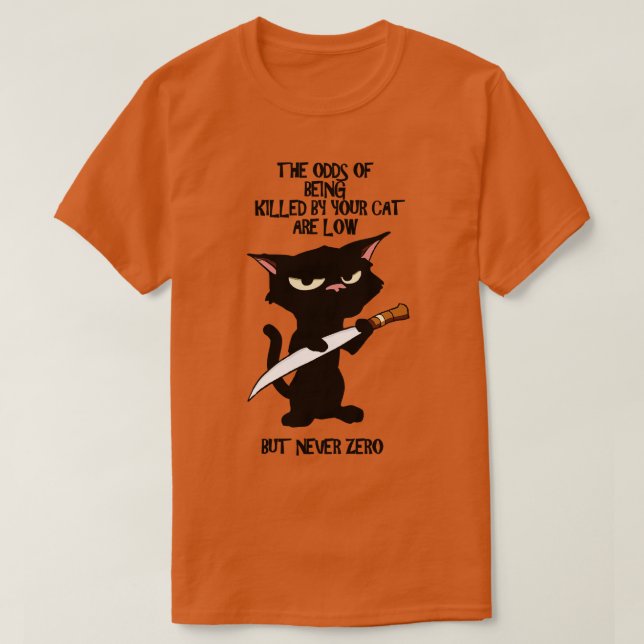 Camiseta Morto Pelo Seu Gato As Dores (Frente do Design)
