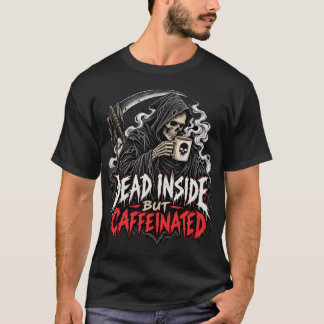 Camiseta Morto por Dentro Cafeinado
