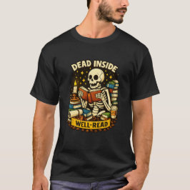 Camiseta Morto por Dentro, Mas Bem-Lido para Amantes de Liv