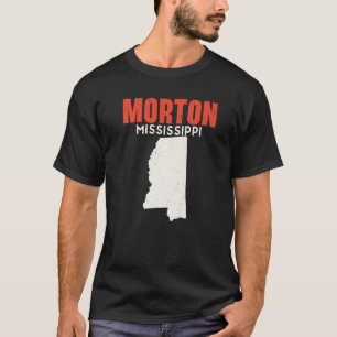Camiseta Morton Mississippi EUA State America Viagem Missis