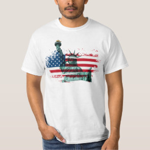 Camiseta Mosaico da Liberdade: Estátua da Liberdade