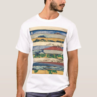 Camiseta Mosaico de Arte Asiático Quatro Roldanas