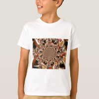 Mosaico Mesmerizante de Cores Sushi Brown