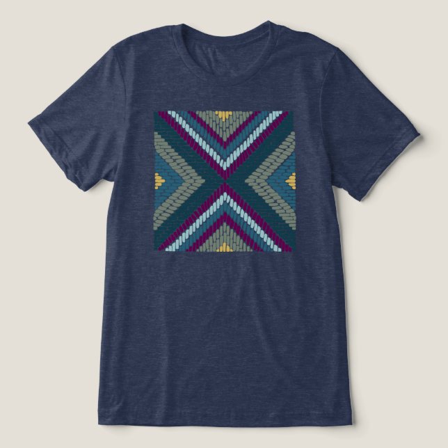 Camiseta Mosaico Resfriado Tônico (Design frontal)