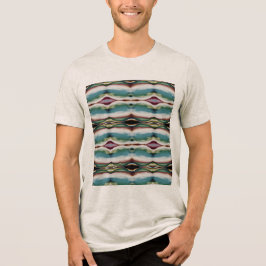 Camiseta Mosaicos de água-forte do sudoeste de Burgundy ver