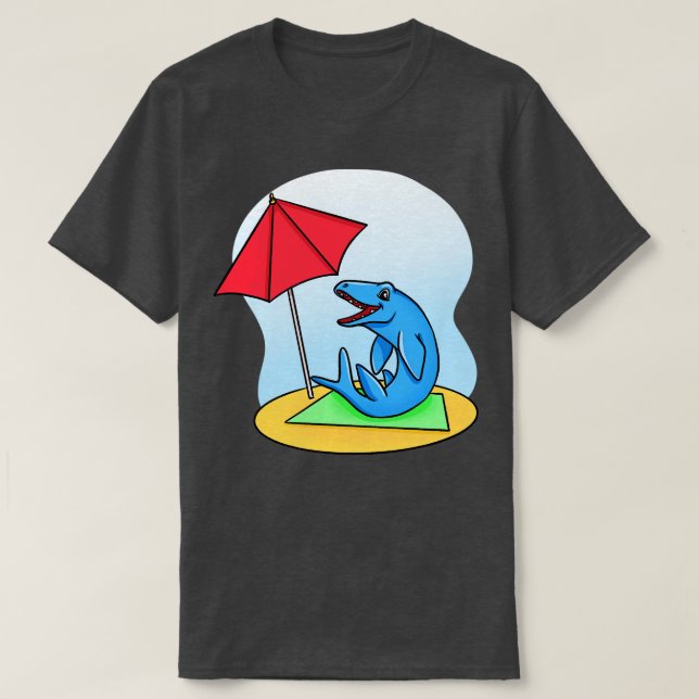 Camiseta Mosassauro (Frente do Design)