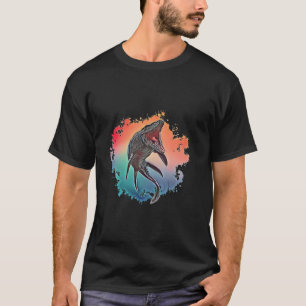 Camiseta Mosassauro Dinossauro Motif Predador Pré-histórico