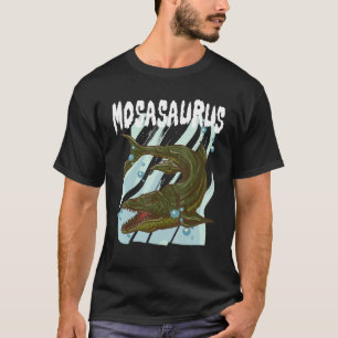 Camiseta Mosassauro - Identificação do dinossauro Dino Love
