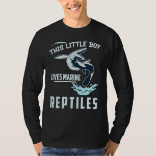 Camiseta Mosassauro Pré-Histórica Este Rapazinho Mora Marin