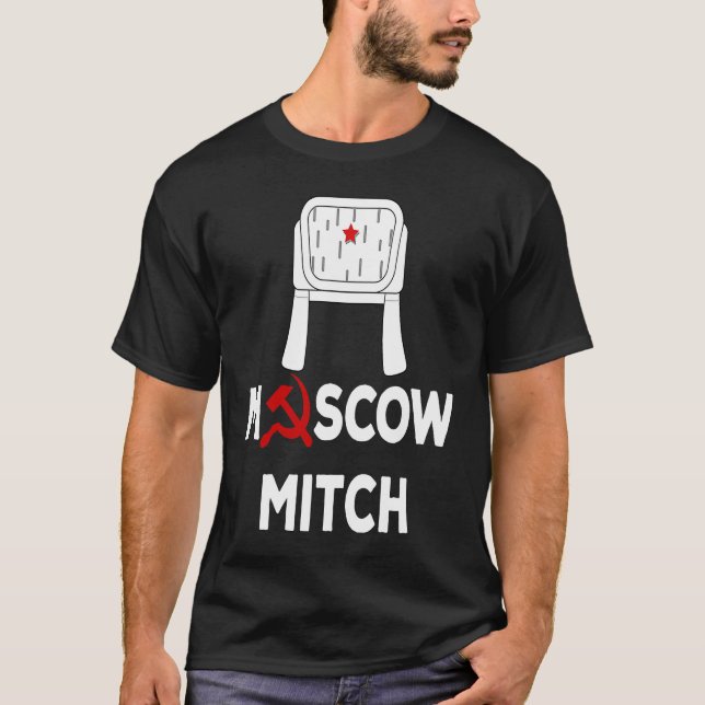 Camiseta Moscou Mitch McConnell Nyet (Frente)