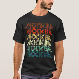 Camiseta Moscou Rússia Orgulho Russo Retro Vintage Design G