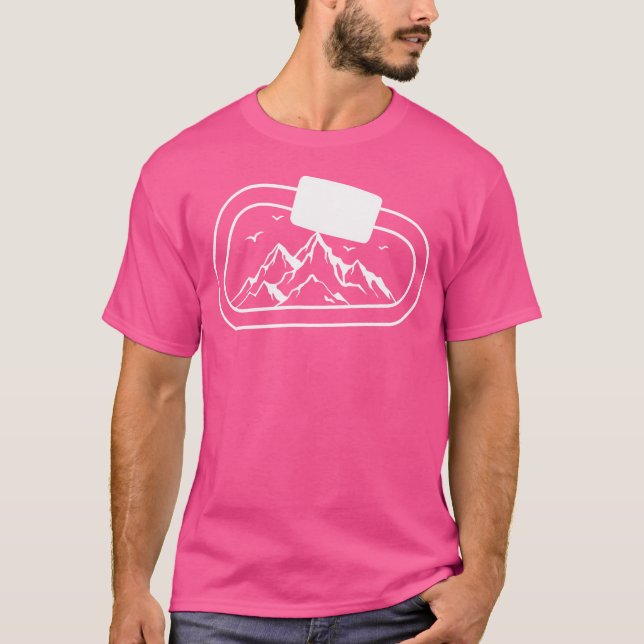 Camiseta Mosquetão de Escalada em Rocha Escalada em Rocha (Frente)