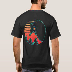 Camiseta Mosquetão Escalador Montanhismo Escalada Boulder V