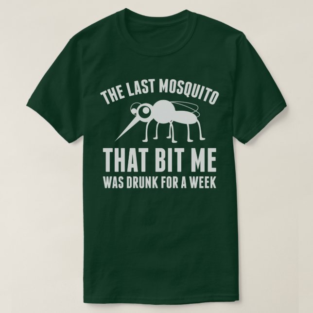 Camiseta Mosquito do bebado 1 (Frente do Design)