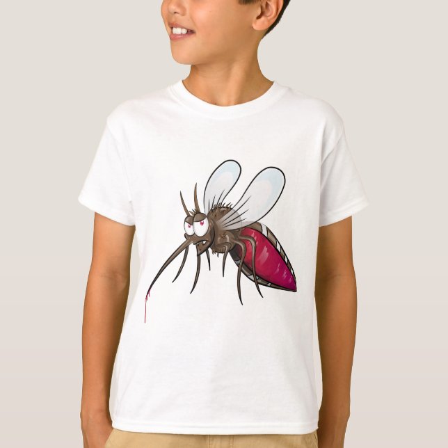 Camiseta Mosquito dos desenhos animados (Frente)