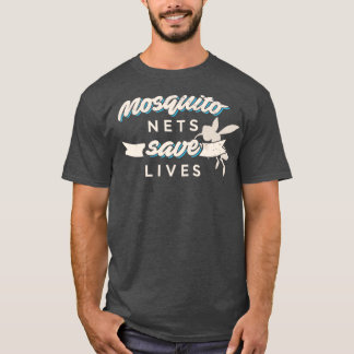 Camiseta Mosquito salva vidas design de Antimalária
