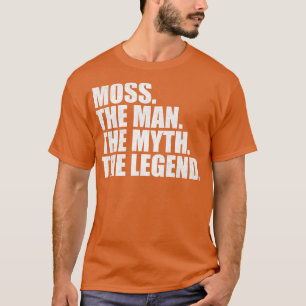 Camiseta Moss Nome da família Moss sobrenome Moss Nome próp