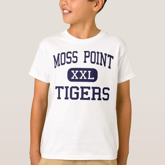 Camiseta Moss Point - Tigres - Alto - Ponto Moss (Frente)