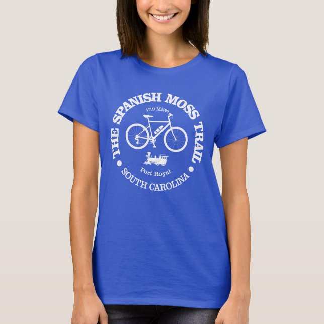 Camiseta Moss Trail (ciclismo) espanhol (Frente)