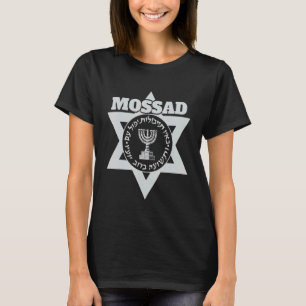 Camiseta Mossad Israel Serviço Secreto Israelita Tel Aviv M