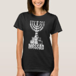 Camiseta Mossad Israel Serviço Secreto Israelita Tel Aviv M<br><div class="desc">Mossad Israel Serviço Secreto Israelita Tel Aviv Menorah IDF 25</div>