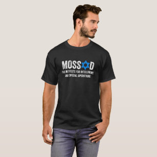 Camiseta Mossad The Institute For Intelligence Tee