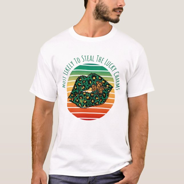 Camiseta Most Likely To Find A Lucky Charms (Frente)