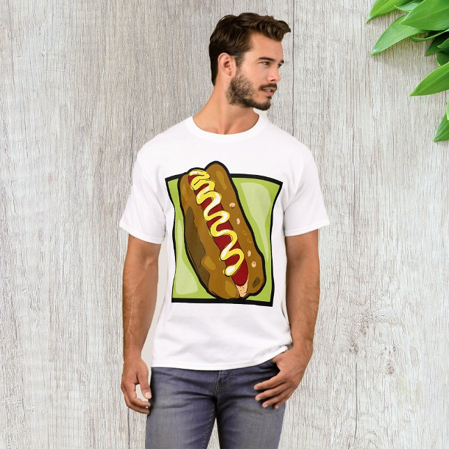 Camiseta Mostarda Num Cachorro (Criador carregado)