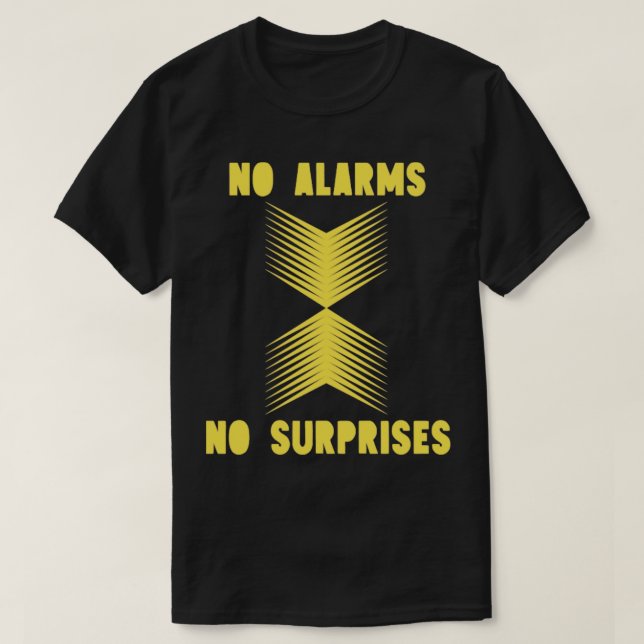 Camiseta Mostarda sem Surpresas (Frente do Design)
