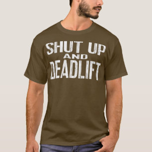 Camiseta MOSTRAR E DEADLIF, elevando a potência e o peso