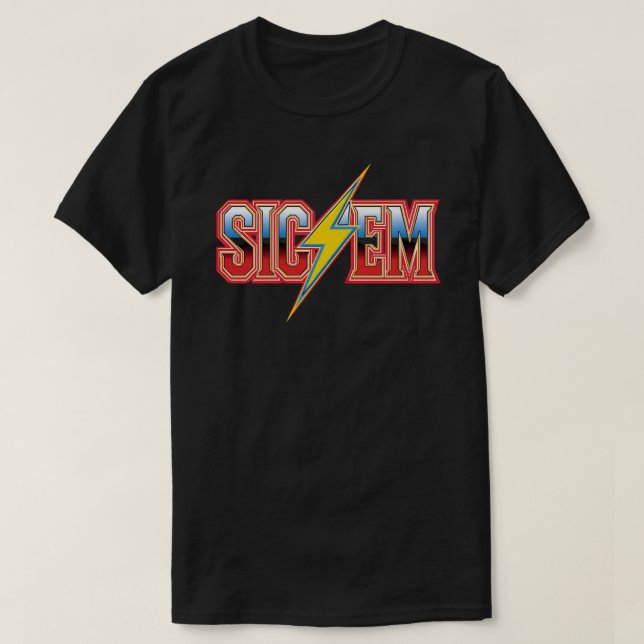 Camiseta Mostrar Espírito de Futebol do Segundo grau com Si (Frente do Design)