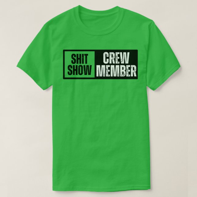 Camiseta Mostrar Membro da Tripulação 2 (Frente do Design)