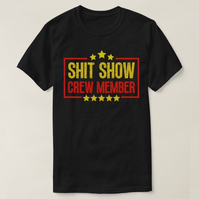Camiseta Mostrar Membro da Tripulação 22 (Frente do Design)