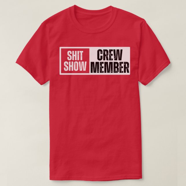 Camiseta Mostrar Membro da Tripulação 4 (Frente do Design)